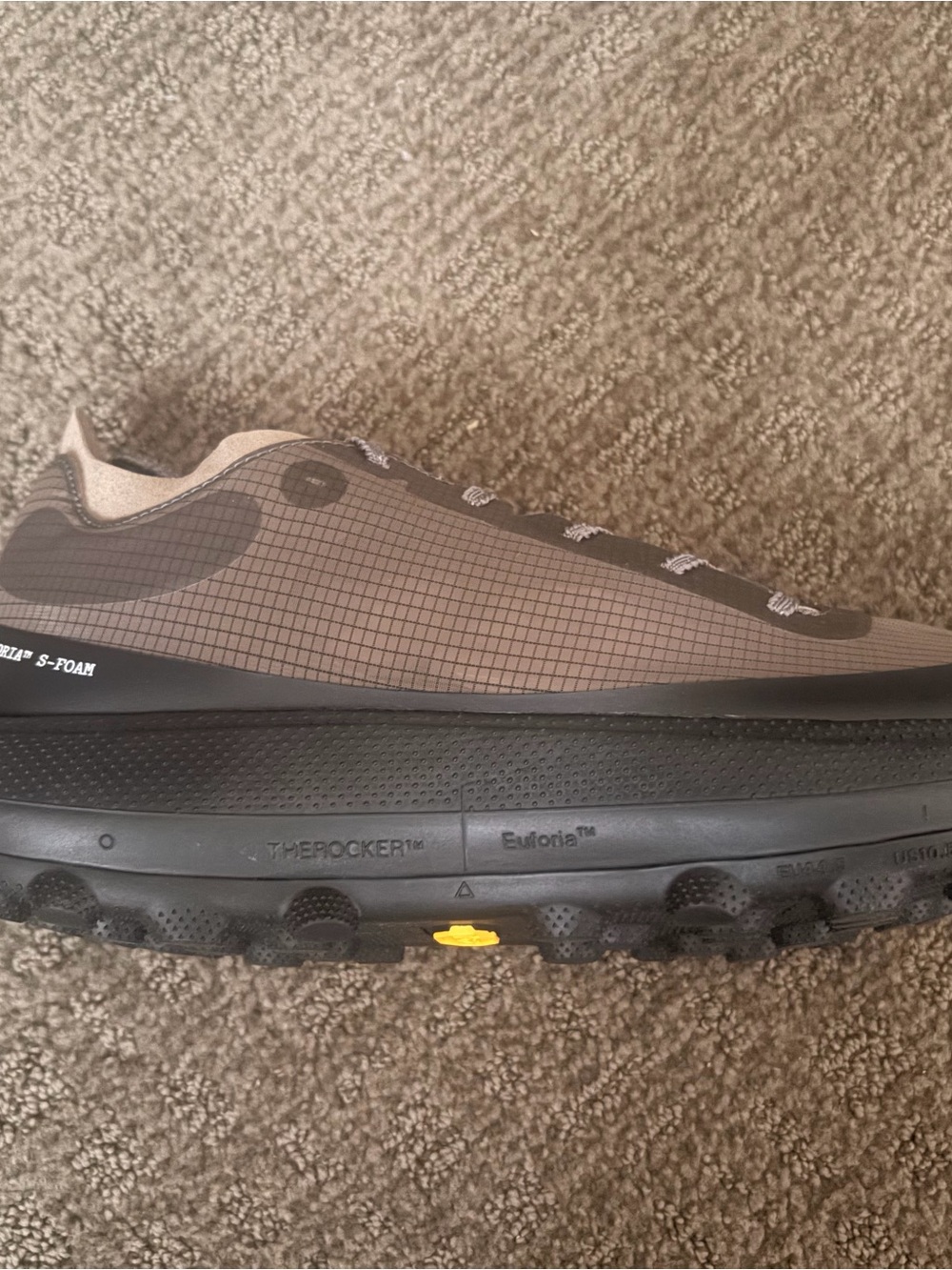 NEW Satisfy The Rocker Trail Running Shoe - Men’s - Color: Falcon